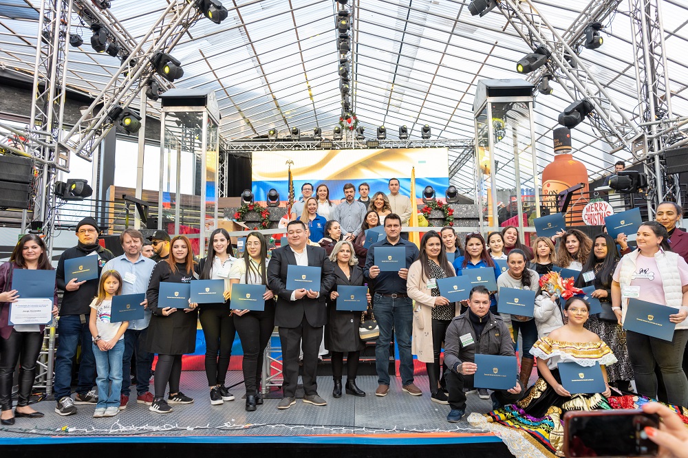  38 emprendedores colombianos participaron en la V Feria de Emprendimiento organizada por el Consulado de Colombia en Newark