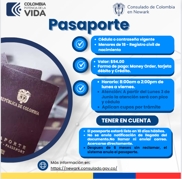 Pasaportes Newark