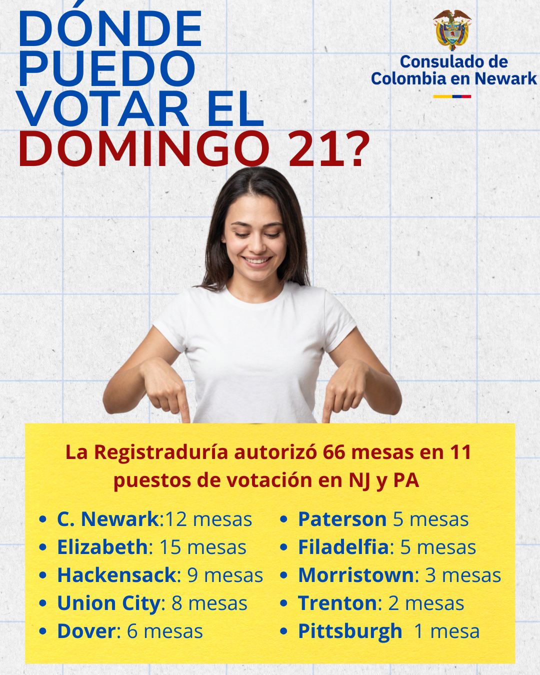 Información para votantes en Nueva Jersey y Pensilvania