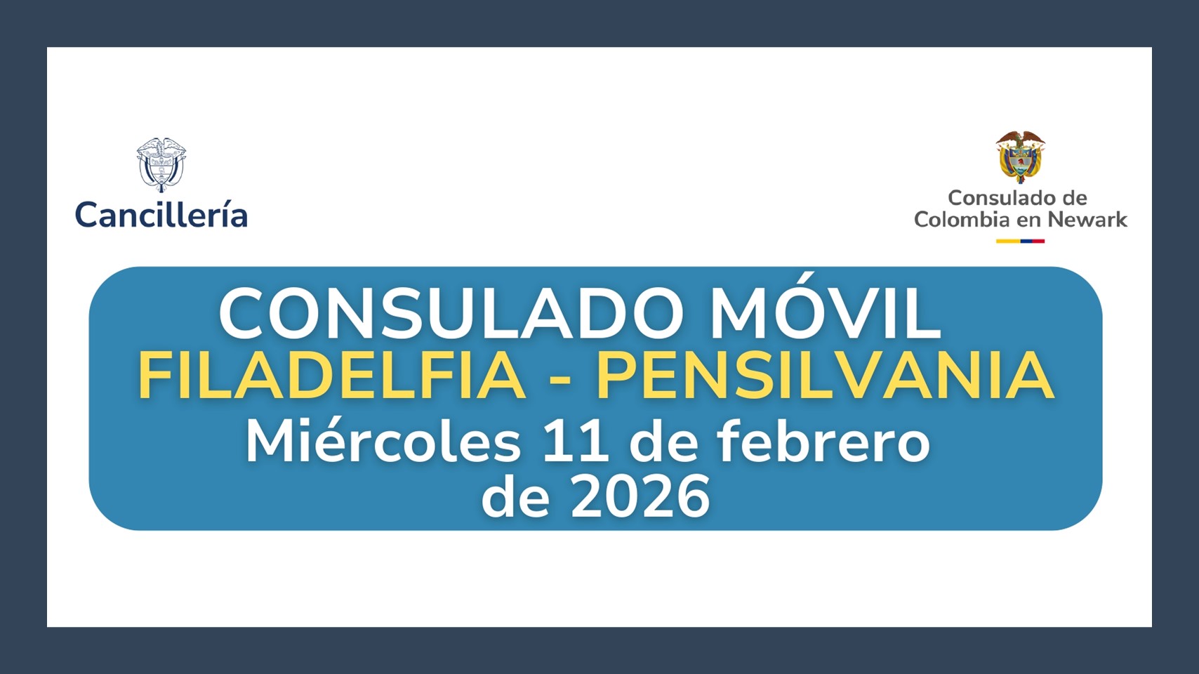 Consulado Movil 11 de febrero de 2026