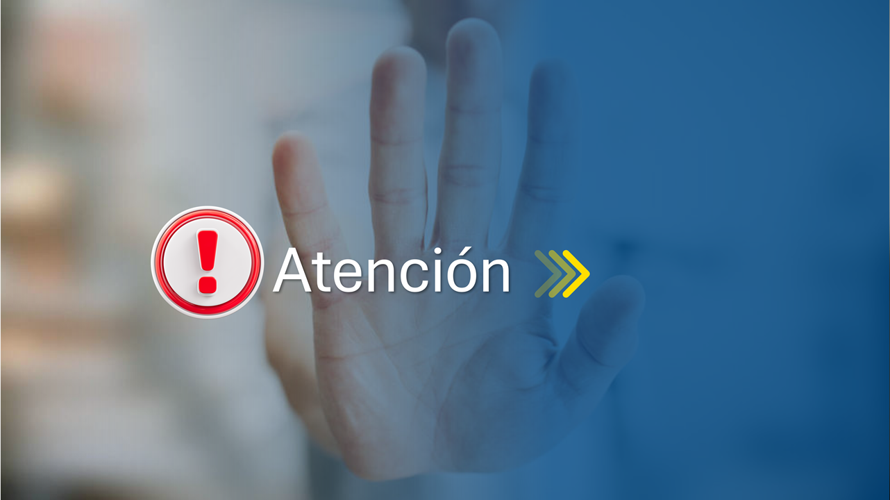 Banner general de alerta