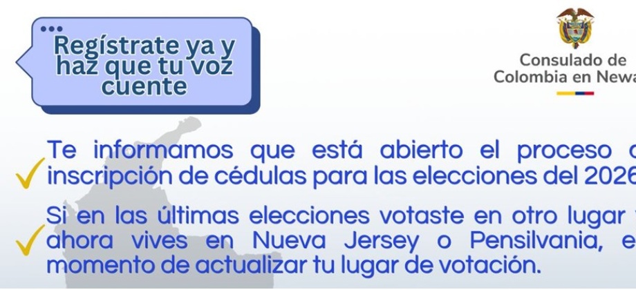 Colombiano tu voz cuenta, no olvides escribir tu cédula para las próximas elecciones 