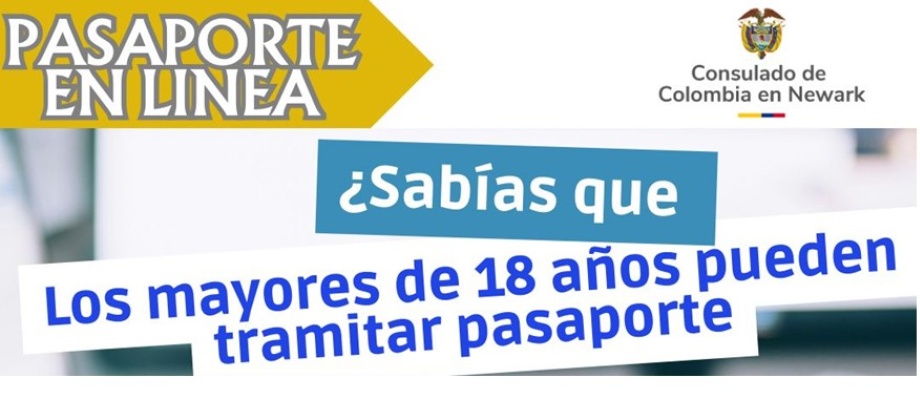  ¡Tu pasaporte en línea, sin filas ni citas! En el Consulado de Colombia en Newark