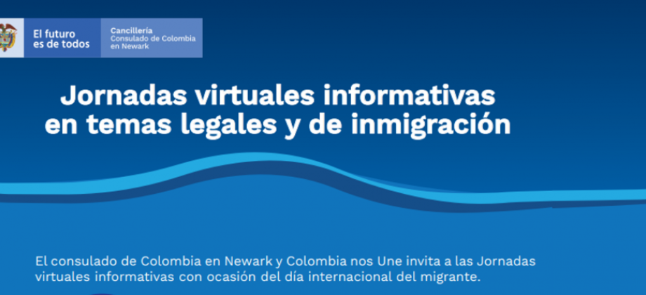 jornadas informativas virtuales sobre aspectos legales y de inmigración