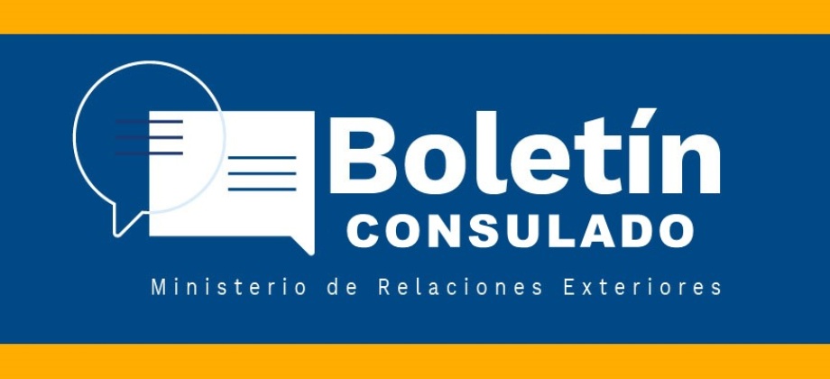 Boletín Mensual de mayo del Consulado de Colombia 