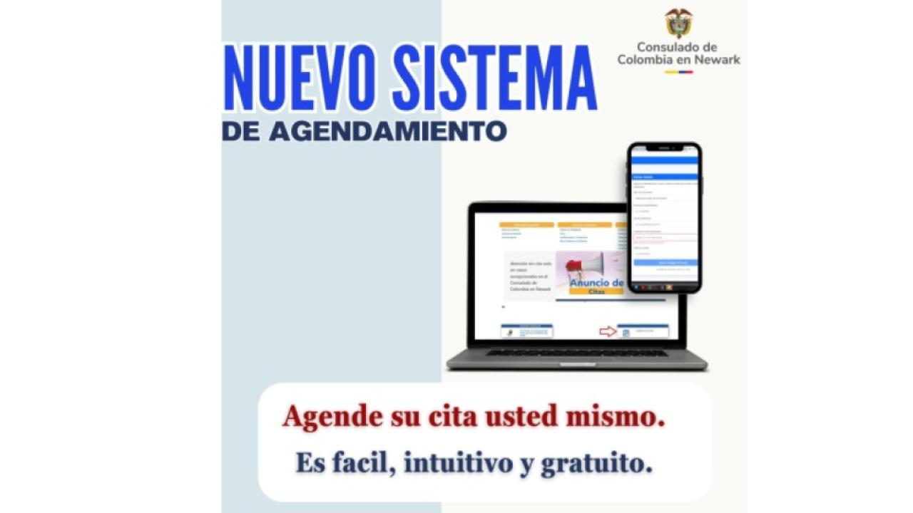 Manual de agendamiento de citas Consulado Newark