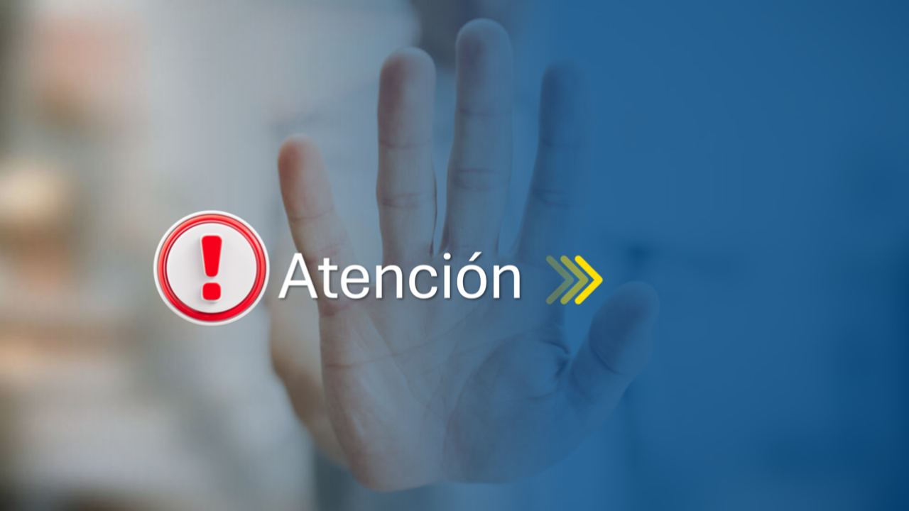 Banner general de alerta