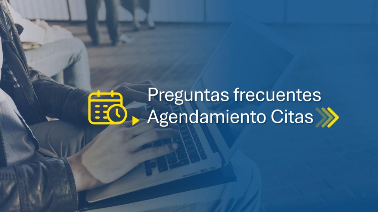 Banner preguntas frecuentes agendamiento