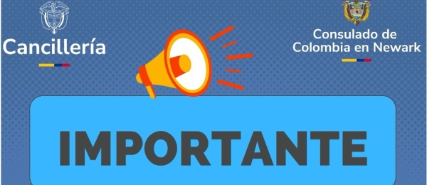 Consulado General de Colombia en Newark informa que estará cerrado este viernes 4 de julio