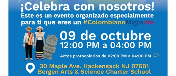 Consulado de Colombia en Newark invita a la comunidad a la celebración del Día Nacional del Colombiano