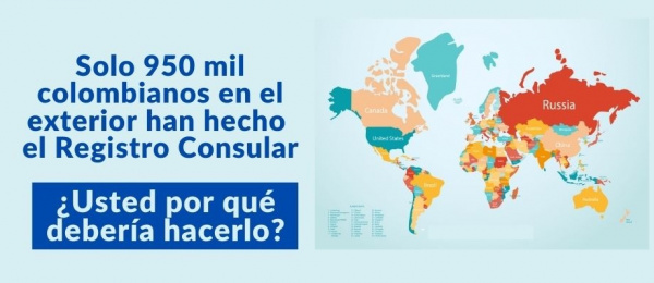 De los 5 millones de colombianos que se estima hay en el exterior, solo 950 mil están registrados en los consulados de Colombia ¿Por qué es preocupante?